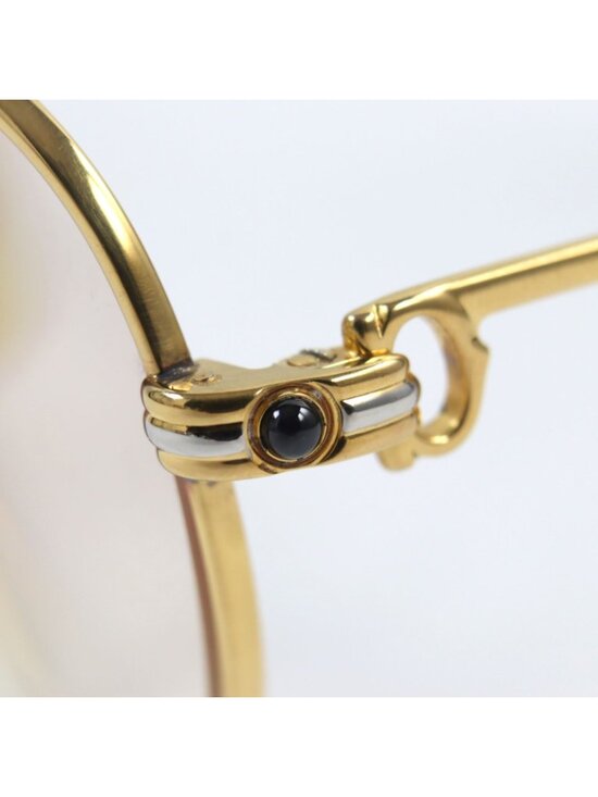 Cartier Trinity Vintage Sapphire Logo Teardrop Prescription Lenses Sunglasses main image 6